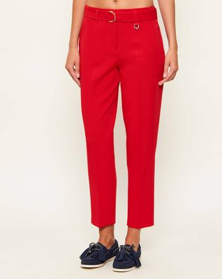 Spodnie damskie na lato wiosenne Joop! ze sklepu: Gomez Fashion Store w kategorii: Spodnie damskie - zdjęcie 874714-BD9-10338_JO262W000056603