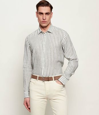 Koszula męska casualowa Sand Copenhagen ze sklepu: Gomez Fashion Store w kategorii: Koszule męskie - zdjęcie 874714-BD9-10338_SG262M000001040
