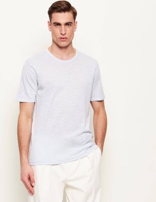 Sand Copenhagen - T-shirt męski na lato ze sklepu: Gomez Fashion Store w kategorii: T-shirty męskie - zdjęcie 874714-BD9-10338_SG262M000017009