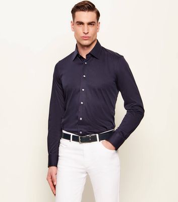 Koszula męska na wiosnę z klasycznym kołnierzykiem Sand Copenhagen ze sklepu: Gomez Fashion Store w kategorii: Koszule męskie - zdjęcie 874714-BD9-10338_SG262M000025003