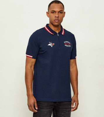 T-shirt męski na wiosnę Iceberg ze sklepu: Gomez Fashion Store w kategorii: T-shirty męskie - zdjęcie 874714-BD9-10338_II262M000033602