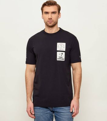 T-shirt męski na lato Iceberg ze sklepu: Gomez Fashion Store w kategorii: T-shirty męskie - zdjęcie 874714-BD9-10338_II262M000035900