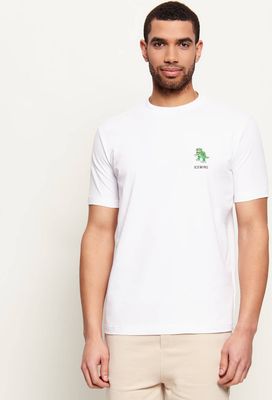 T-shirt męski na wiosnę Iceberg ze sklepu: Gomez Fashion Store w kategorii: T-shirty męskie - zdjęcie 874714-BD9-10338_II262M000036101