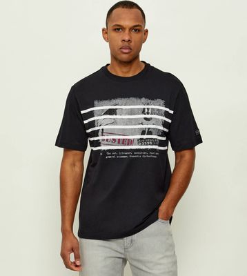 T-shirt męski na wiosnę Iceberg ze sklepu: Gomez Fashion Store w kategorii: T-shirty męskie - zdjęcie 874714-BD9-10338_II262M000038900