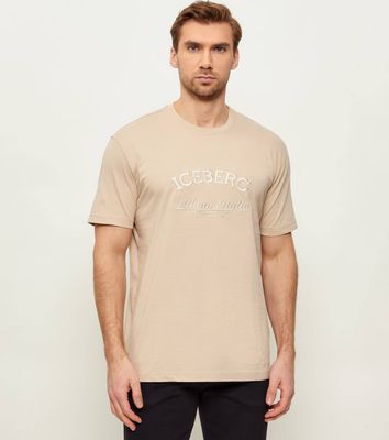 Iceberg - T-shirt męski młodzieżowy ze sklepu: Gomez Fashion Store w kategorii: T-shirty męskie - zdjęcie 874714-BD9-10338_II262M000039A86