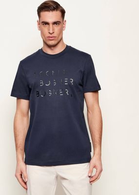 T-shirt męski na lato Bogner ze sklepu: Gomez Fashion Store w kategorii: T-shirty męskie - zdjęcie 874714-BD9-10338_B1262M000014003