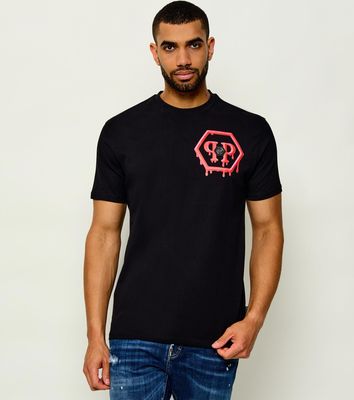 T-shirt męski letni Philipp Plein ze sklepu: Gomez Fashion Store w kategorii: T-shirty męskie - zdjęcie 874714-BD9-10338_PN262M000013002
