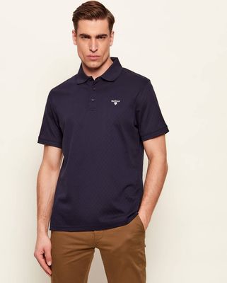 T-shirt męski wiosenny casualowy Barbour ze sklepu: Gomez Fashion Store w kategorii: T-shirty męskie - zdjęcie 874714-BD9-10338_UR262M000024141