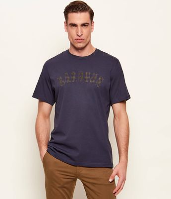 T-shirt męski Barbour ze sklepu: Gomez Fashion Store w kategorii: T-shirty męskie - zdjęcie 874714-BD9-10338_UR262M000057015