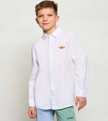 Koszula chłopięca na wiosnę Aeronautica Militare ze sklepu: Gomez Fashion Store w kategorii: Koszule chłopięce