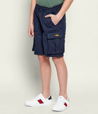 Spodenki chłopięce na lato Aeronautica Militare ze sklepu: Gomez Fashion Store w kategorii: Spodenki chłopięce