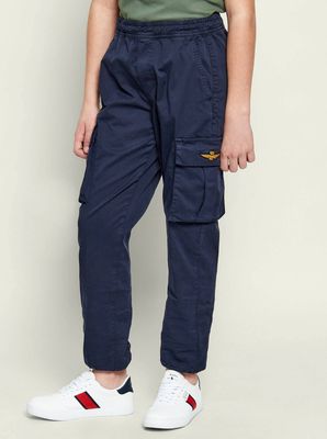 Spodnie chłopięce jesienne Aeronautica Militare ze sklepu: Gomez Fashion Store w kategorii: Spodnie chłopięce