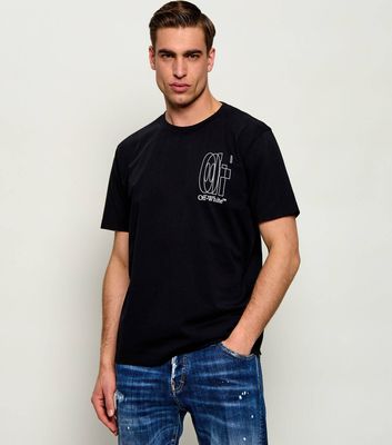 T-shirt męski na wiosnę Off-White ze sklepu: Gomez Fashion Store w kategorii: T-shirty męskie - zdjęcie 874714-BD9-10338_OF262M000018076