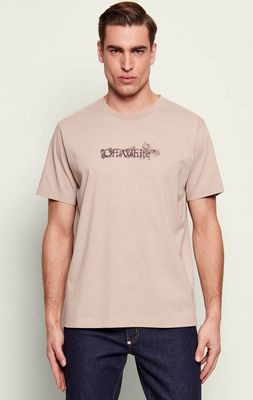 T-shirt męski Off-White ze sklepu: Gomez Fashion Store w kategorii: T-shirty męskie - zdjęcie 874714-BD9-10338_OF262M000030079