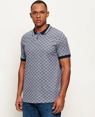 Joop! - T-shirt męski młodzieżowy ze sklepu: Gomez Fashion Store w kategorii: T-shirty męskie - zdjęcie 874714-BD9-10338_JO262M000016404