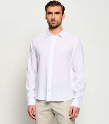 Koszula męska z klasycznym kołnierzykiem na wiosnę Joop! ze sklepu: Gomez Fashion Store w kategorii: Koszule męskie - zdjęcie 874714-BD9-10338_JO262M000058100