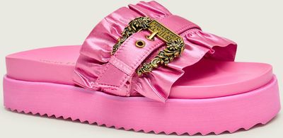 Versace Jeans Couture - Klapki damskie letnie ze sklepu: Gomez Fashion Store w kategorii: Klapki damskie - zdjęcie 874714-BD9-10338_VR262W000033A52