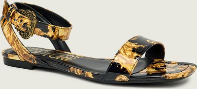 Sandały damskie letnie Versace Jeans Couture ze sklepu: Gomez Fashion Store w kategorii: Sandały damskie - zdjęcie 874714-BD9-10338_VR262W000038A06