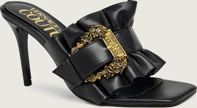 Versace Jeans Couture - Klapki damskie na lato ze sklepu: Gomez Fashion Store w kategorii: Klapki damskie - zdjęcie 874714-BD9-10338_VR262W000040899