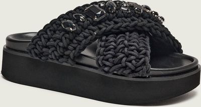Klapki damskie na lato INUIKII ze sklepu: Gomez Fashion Store w kategorii: Klapki damskie - zdjęcie 874714-BD9-10338_IN262W000027002