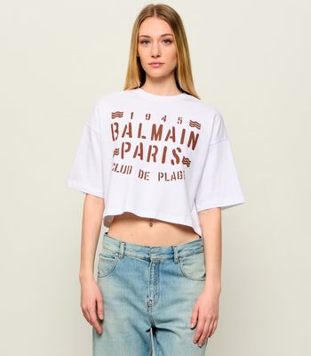 BALMAIN - Bluzka damska ze sklepu: Gomez Fashion Store w kategorii: Bluzki damskie - zdjęcie 874714-BD9-10338_BA262W000006145