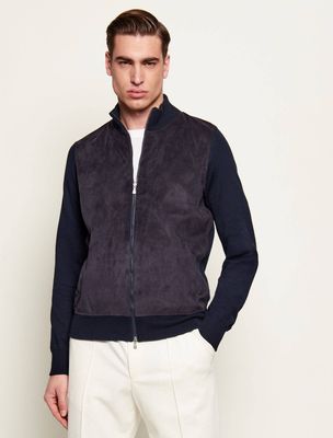 Gran Sasso - Kurtka męska na wiosnę ze sklepu: Gomez Fashion Store w kategorii: Kurtki męskie - zdjęcie 874714-BD9-10338_GG262M000002598