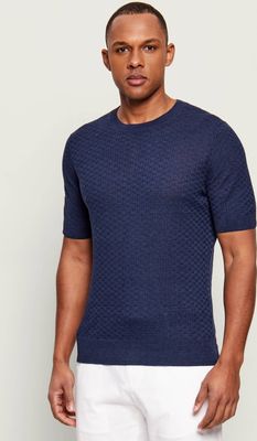 T-shirt męski Gran Sasso ze sklepu: Gomez Fashion Store w kategorii: T-shirty męskie - zdjęcie 874714-BD9-10338_GG262M000005598