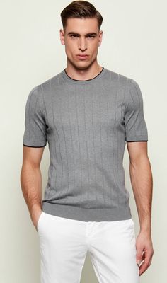 Sweter męski Gran Sasso ze sklepu: Gomez Fashion Store w kategorii: Swetry męskie - zdjęcie 874714-BD9-10338_GG262M000010060