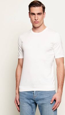 T-shirt męski casualowy Gran Sasso ze sklepu: Gomez Fashion Store w kategorii: T-shirty męskie - zdjęcie 874714-BD9-10338_GG262M000012005