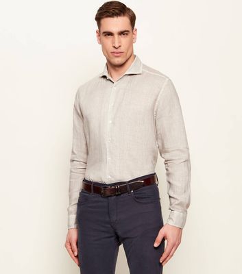 Gran Sasso - Koszula męska elegancka ze sklepu: Gomez Fashion Store w kategorii: Koszule męskie - zdjęcie 874714-BD9-10338_GG262M000018618