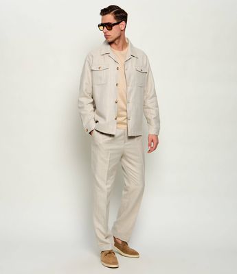 Spodnie męskie casual Gran Sasso ze sklepu: Gomez Fashion Store w kategorii: Spodnie męskie - zdjęcie 874714-BD9-10338_GG262M000019010