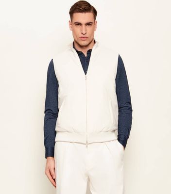 Kamizelka męska na lato Gran Sasso ze sklepu: Gomez Fashion Store w kategorii: Kamizelki męskie - zdjęcie 874714-BD9-10338_GG262M000023005