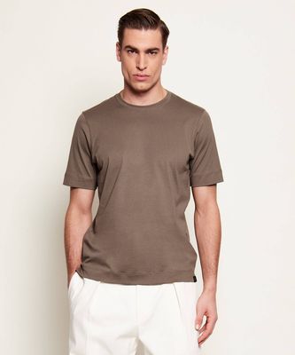 Gran Sasso - T-shirt męski na lato ze sklepu: Gomez Fashion Store w kategorii: T-shirty męskie - zdjęcie 874714-BD9-10338_GG262M000026480