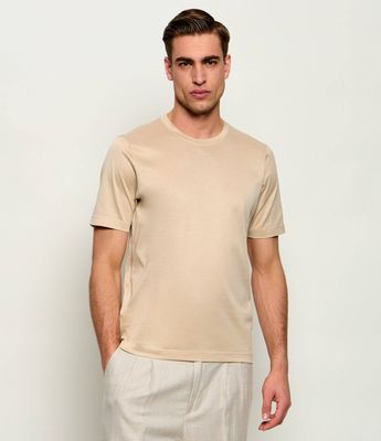 T-shirt męski casual Gran Sasso ze sklepu: Gomez Fashion Store w kategorii: T-shirty męskie - zdjęcie 874714-BD9-10338_GG262M000027110