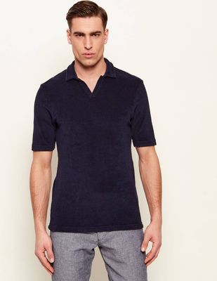 T-shirt męski na wiosnę casual Gran Sasso ze sklepu: Gomez Fashion Store w kategorii: T-shirty męskie - zdjęcie 874714-BD9-10338_GG262M000031598
