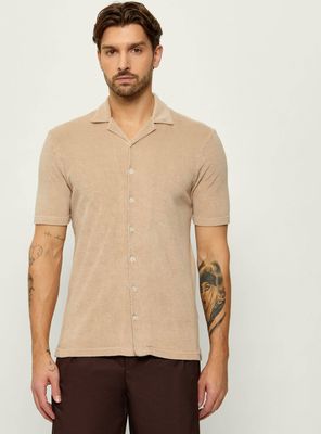 Koszula męska casual na lato Gran Sasso ze sklepu: Gomez Fashion Store w kategorii: Koszule męskie - zdjęcie 874714-BD9-10338_GG262M000032012