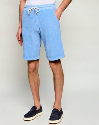 Spodenki męskie na wiosnę na lato Gran Sasso ze sklepu: Gomez Fashion Store w kategorii: Spodenki męskie - zdjęcie 874714-BD9-10338_GG262M000033508