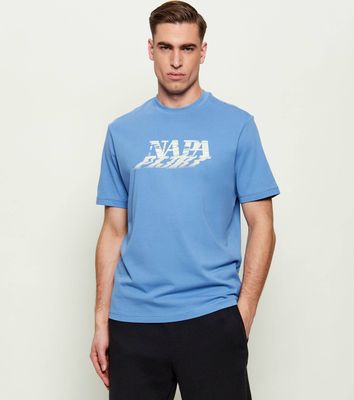 T-shirt męski sportowy Napapijri ze sklepu: Gomez Fashion Store w kategorii: T-shirty męskie - zdjęcie 874714-BD9-10338_NA262M000023831