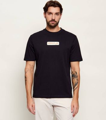 T-shirt męski w sportowym stylu Napapijri ze sklepu: Gomez Fashion Store w kategorii: T-shirty męskie - zdjęcie 874714-BD9-10338_NA262M000010841