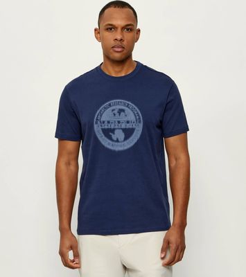T-shirt męski sportowy Napapijri ze sklepu: Gomez Fashion Store w kategorii: T-shirty męskie - zdjęcie 874714-BD9-10338_NA262M000024836