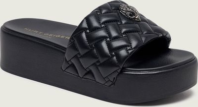 Klapki damskie na lato Kurt Geiger ze sklepu: Gomez Fashion Store w kategorii: Klapki damskie - zdjęcie 874714-BD9-10338_KG262W000149001