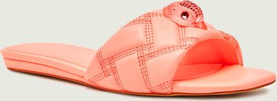 Klapki damskie na lato Kurt Geiger ze sklepu: Gomez Fashion Store w kategorii: Klapki damskie - zdjęcie 874714-BD9-10338_KG262W000151033