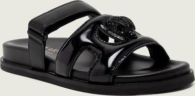 Klapki damskie na lato Kurt Geiger ze sklepu: Gomez Fashion Store w kategorii: Klapki damskie - zdjęcie 874714-BD9-10338_KG262W000154001