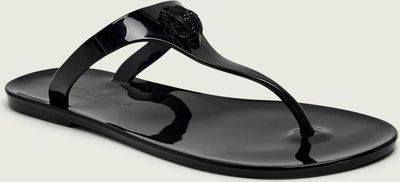 Klapki damskie na lato Kurt Geiger ze sklepu: Gomez Fashion Store w kategorii: Klapki damskie - zdjęcie 874714-BD9-10338_KG262W000209001