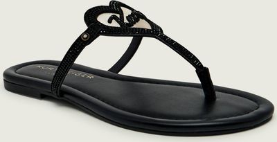 Klapki damskie letnie Kurt Geiger ze sklepu: Gomez Fashion Store w kategorii: Klapki damskie - zdjęcie 874714-BD9-10338_KG262W000219001