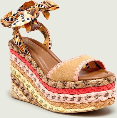 Sandały damskie letnie Kurt Geiger ze sklepu: Gomez Fashion Store w kategorii: Sandały damskie - zdjęcie 874714-BD9-10338_KG262W000230055
