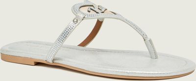 Klapki damskie na lato Kurt Geiger ze sklepu: Gomez Fashion Store w kategorii: Klapki damskie - zdjęcie 874714-BD9-10338_KG262W000238028