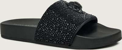 Klapki męskie na lato Kurt Geiger ze sklepu: Gomez Fashion Store w kategorii: Klapki męskie - zdjęcie 874714-BD9-10338_KG262M000005001