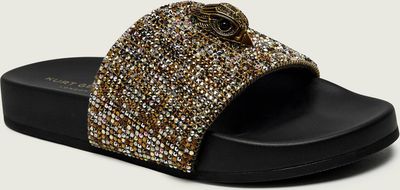 Klapki męskie na lato Kurt Geiger ze sklepu: Gomez Fashion Store w kategorii: Klapki męskie - zdjęcie 874714-BD9-10338_KG262M000006029
