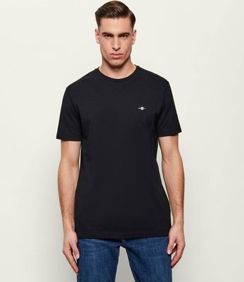 T-shirt męski casualowy Gant ze sklepu: Gomez Fashion Store w kategorii: T-shirty męskie - zdjęcie 874714-BD9-10338_GA262M000026005